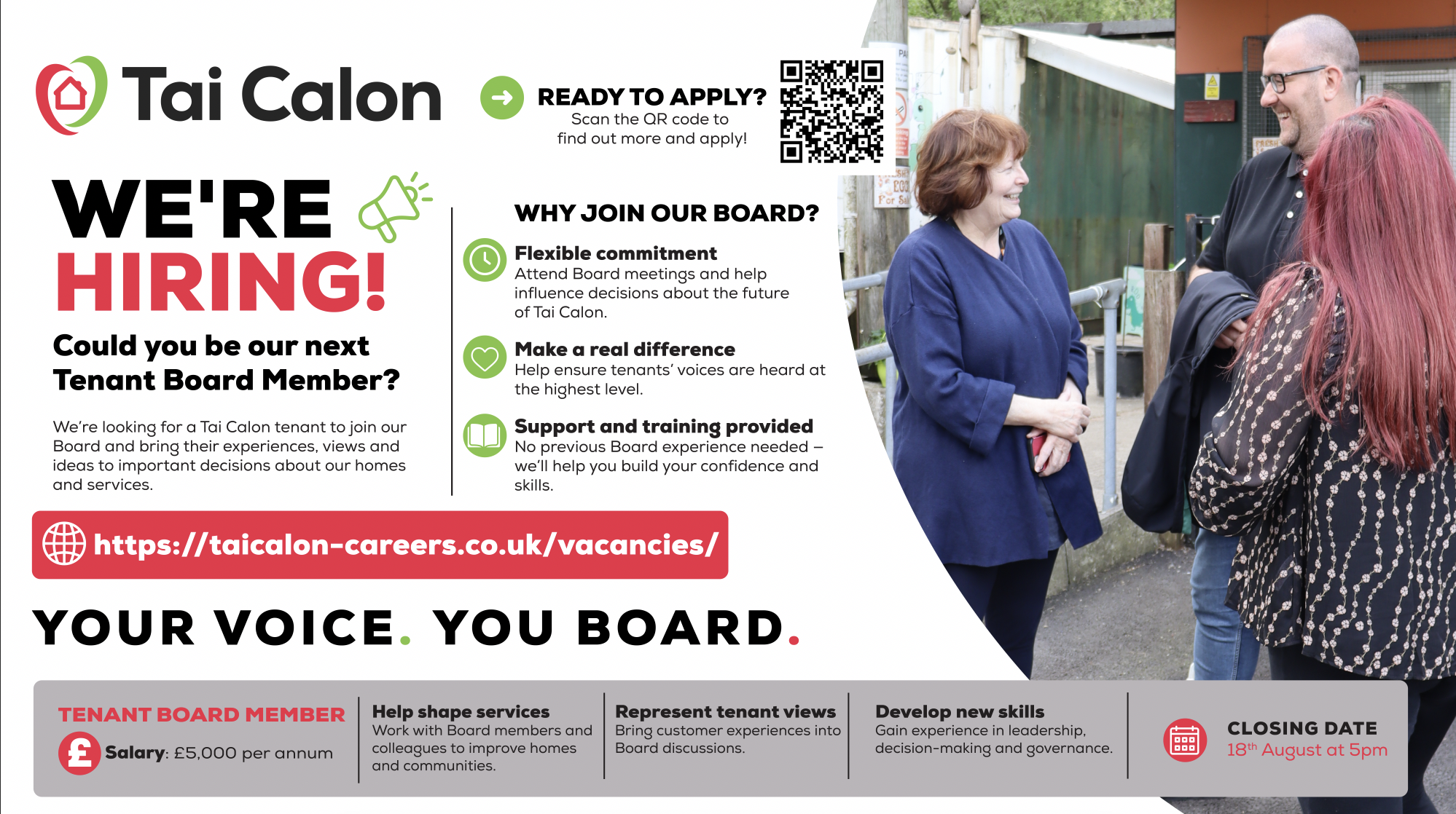 Could You Be Our Next Tenant Board Member?